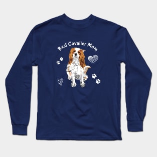 Best Blenheim Cavalier Mom Long Sleeve T-Shirt